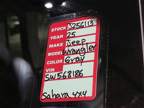 New 2025 Jeep Wrangler Sahara w/ Safety Group image 23