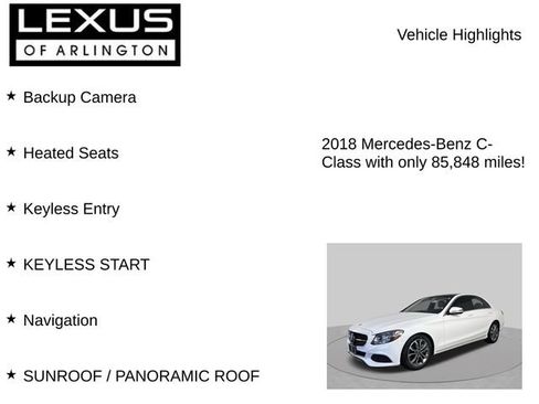 Used 2018 Mercedes-Benz C 300 Sedan image 7