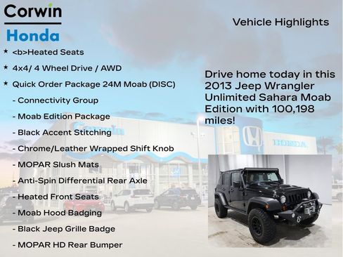 Used 2013 Jeep Wrangler Unlimited Sahara image 7