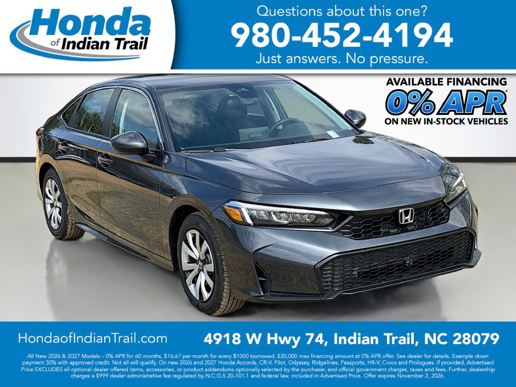 Used 2026 Honda Civic LX 360° Tour