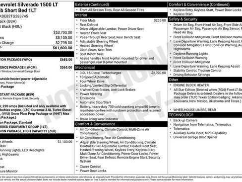 New 2026 Chevrolet Silverado 1500 LT w/ Protection Package AWD/4WD image 10