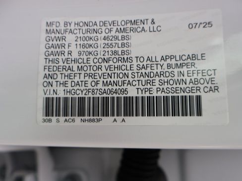 Certified 2025 Honda Accord Touring image 34