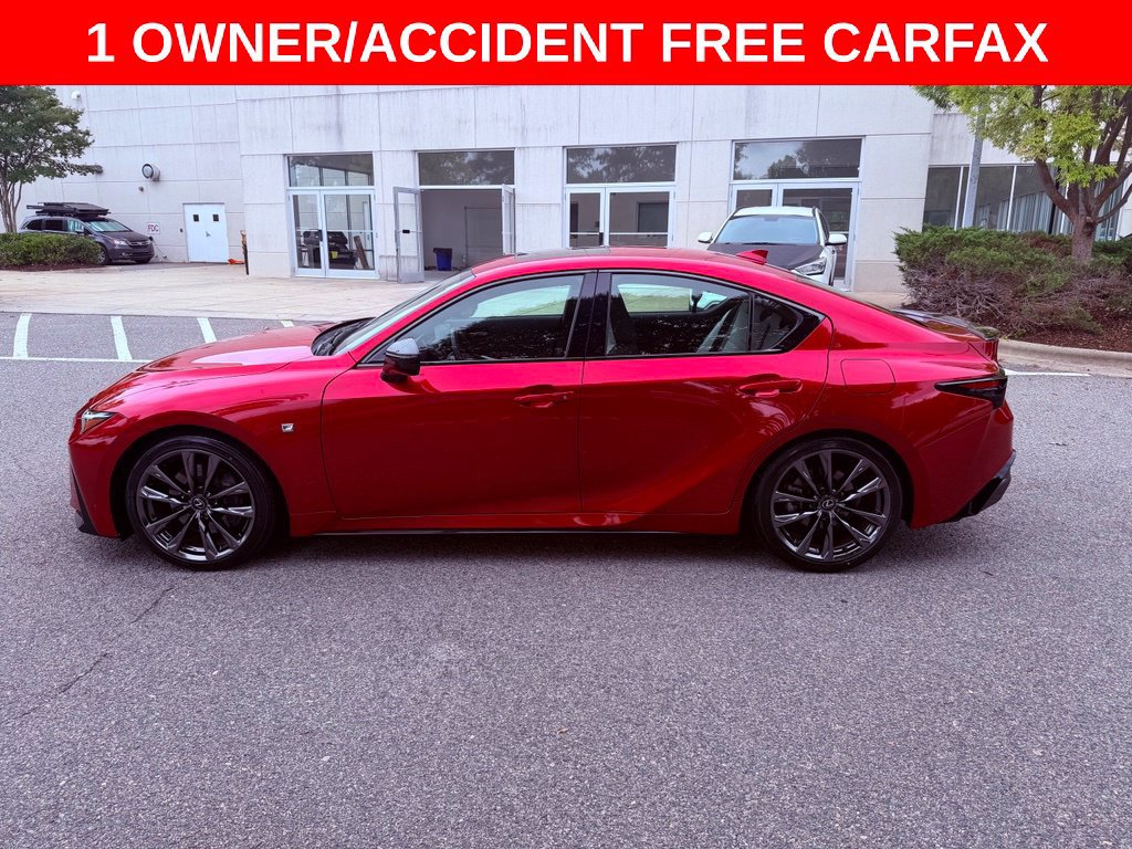 Certified 2025 Lexus IS 350 F Sport w/ Navigation Package RWD image 4