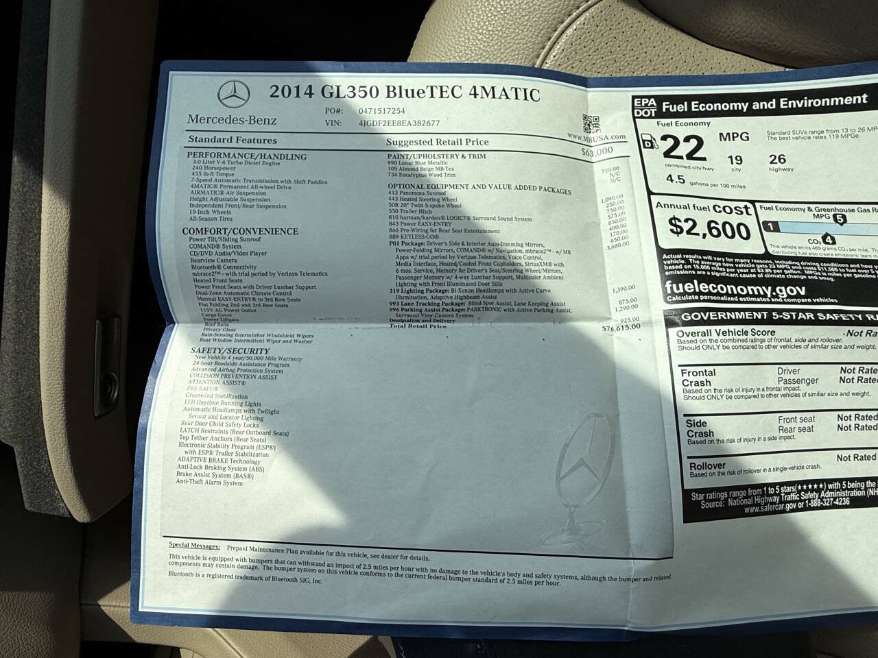 Used 2014 Mercedes-Benz GL 350 BlueTEC 4MATIC image 18