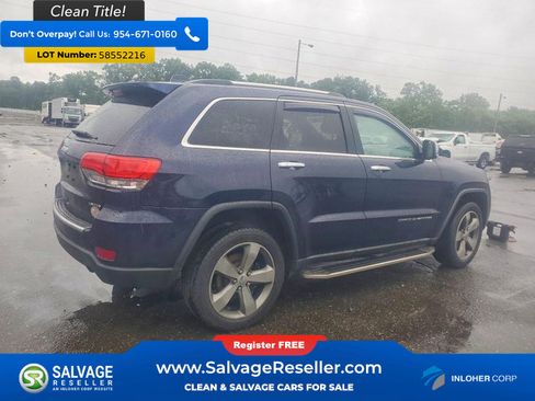 Used 2014 Jeep Grand Cherokee Limited AWD/4WD image 4