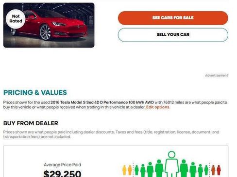 Used 2016 Tesla Model S P100D image 11