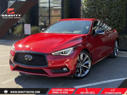 Used 2021 INFINITI Q60 Red Sport 400 w/ Proactive Package image 1