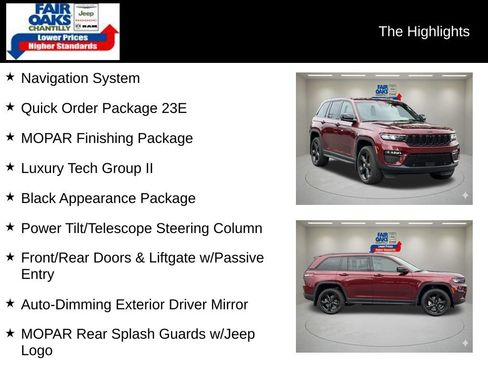 Used 2024 Jeep Grand Cherokee Limited w/ Luxury Tech Group II AWD/4WD image 2