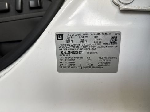 Used 2016 Chevrolet Equinox LT w/ Convenience Package FWD image 34