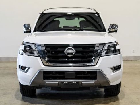 Used 2022 Nissan Armada Platinum w/ Captain's Chairs Package image 2