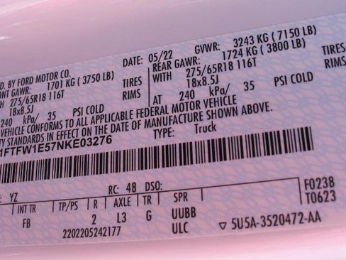 Used 2022 Ford F150 XLT w/ Equipment Group 302A High AWD/4WD image 57