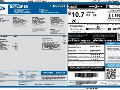 Used 2022 Ford Explorer XLT image 20