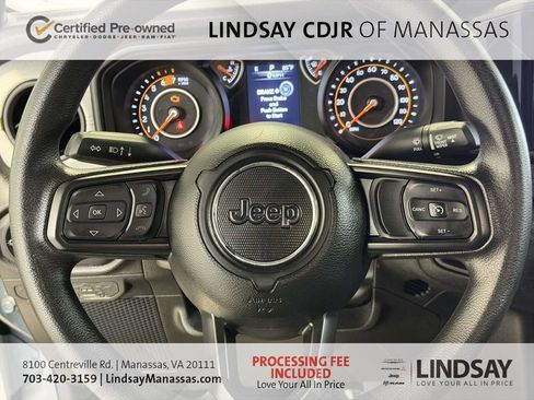 Certified 2024 Jeep Wrangler Sport AWD/4WD image 25