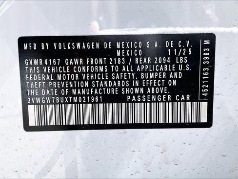 New 2026 Volkswagen Jetta SEL image 18