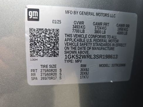 Used 2025 GMC Yukon XL AT4 Ultimate image 37