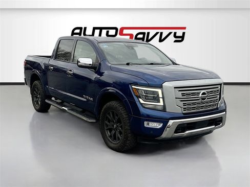 Used 2023 Nissan Titan Platinum Reserve w/ Off Road Protection Package image 1