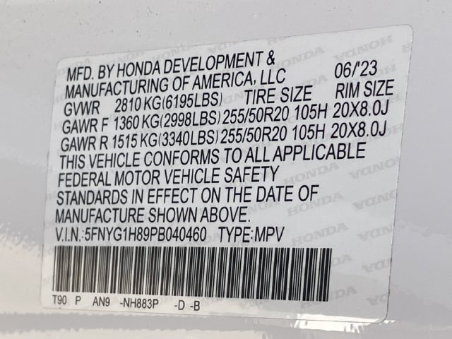 Used 2023 Honda Pilot Elite image 33