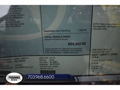 New 2026 Acura MDX A-Spec AWD/4WD image 42