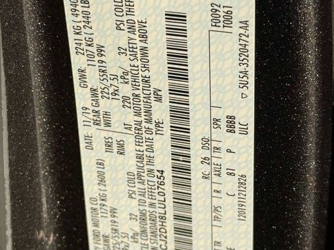 Used 2020 Lincoln Corsair Reserve w/ Equipment Group 202A image 32