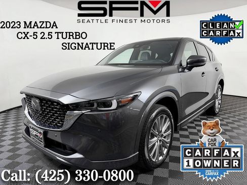 Used 2023 MAZDA CX-5 Signature AWD/4WD image 1