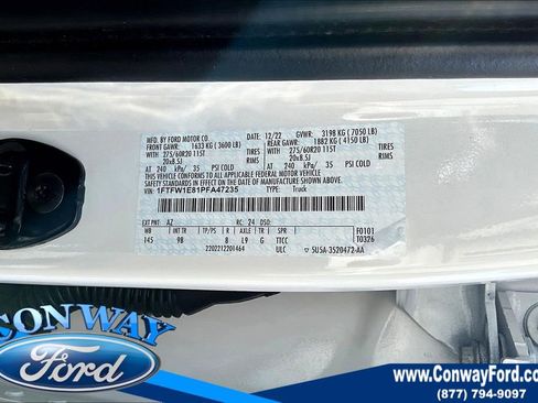 Used 2023 Ford F150 Platinum w/ Equipment Group 701A High image 22