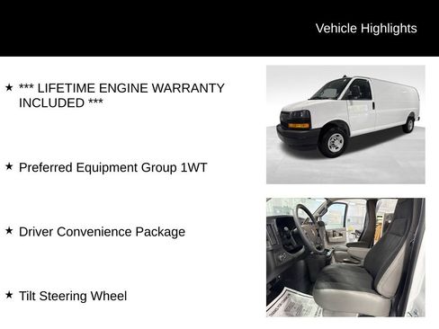 New 2025 Chevrolet Express 3500 Extended w/ Driver Convenience Package image 2