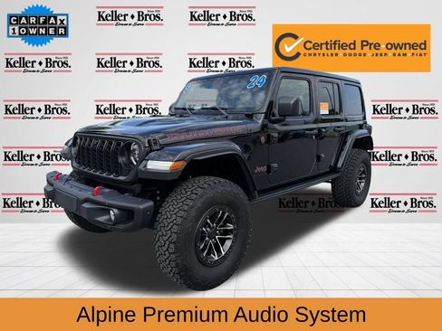 Certified 2024 Jeep Wrangler Unlimited Rubicon AWD/4WD image 3