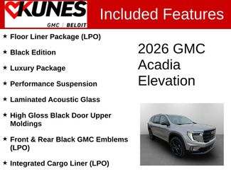 New 2026 GMC Acadia Elevation w/ Black Edition AWD/4WD video 2