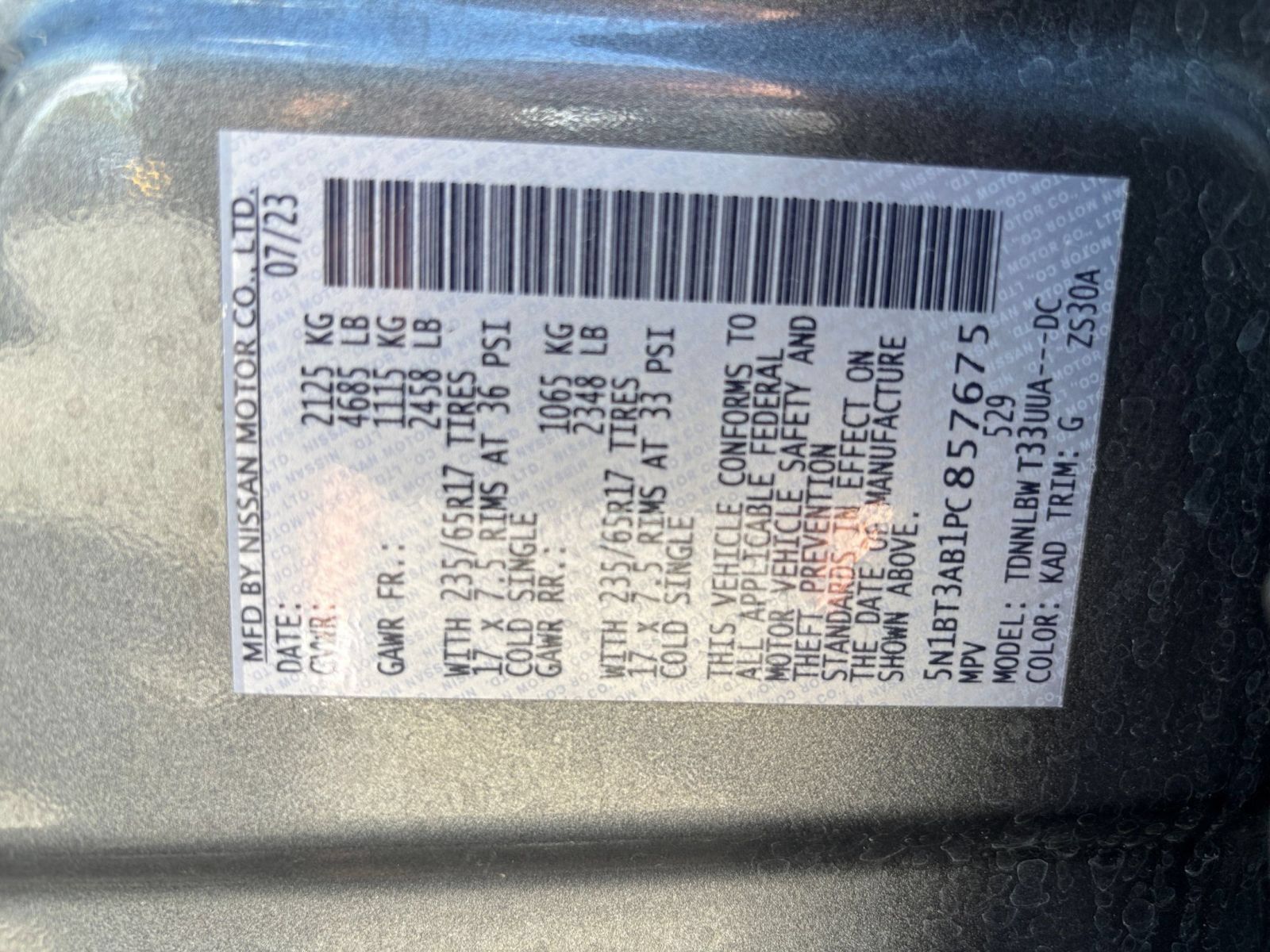 Used 2023 Nissan Rogue S AWD/4WD image 27