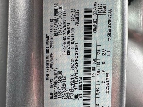 Used 2023 Ford F150 XLT w/ Equipment Group 302A High image 27