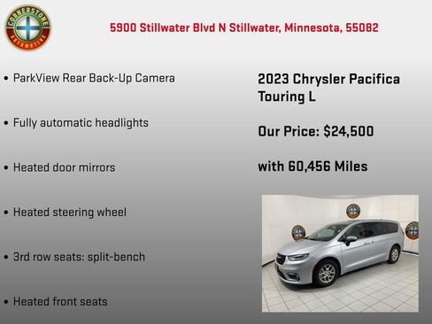 Used 2023 Chrysler Pacifica Touring-L FWD image 15