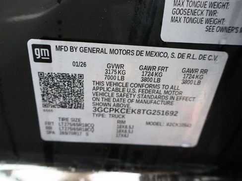 New 2026 Chevrolet Silverado 1500 Custom Trail Boss image 27