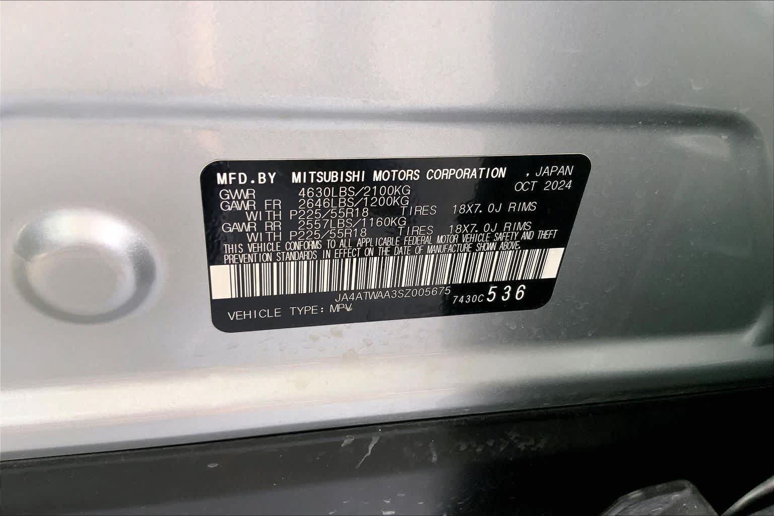 Used 2025 Mitsubishi Eclipse Cross SE AWD/4WD image 36