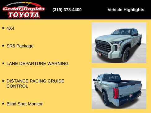 Used 2024 Toyota Tundra SR5 w/ SR5 Premium Package AWD/4WD image 22