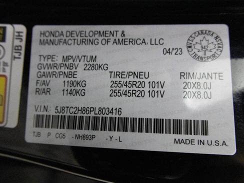 Used 2023 Acura RDX AWD w/ A-Spec & Advance Pkg image 46