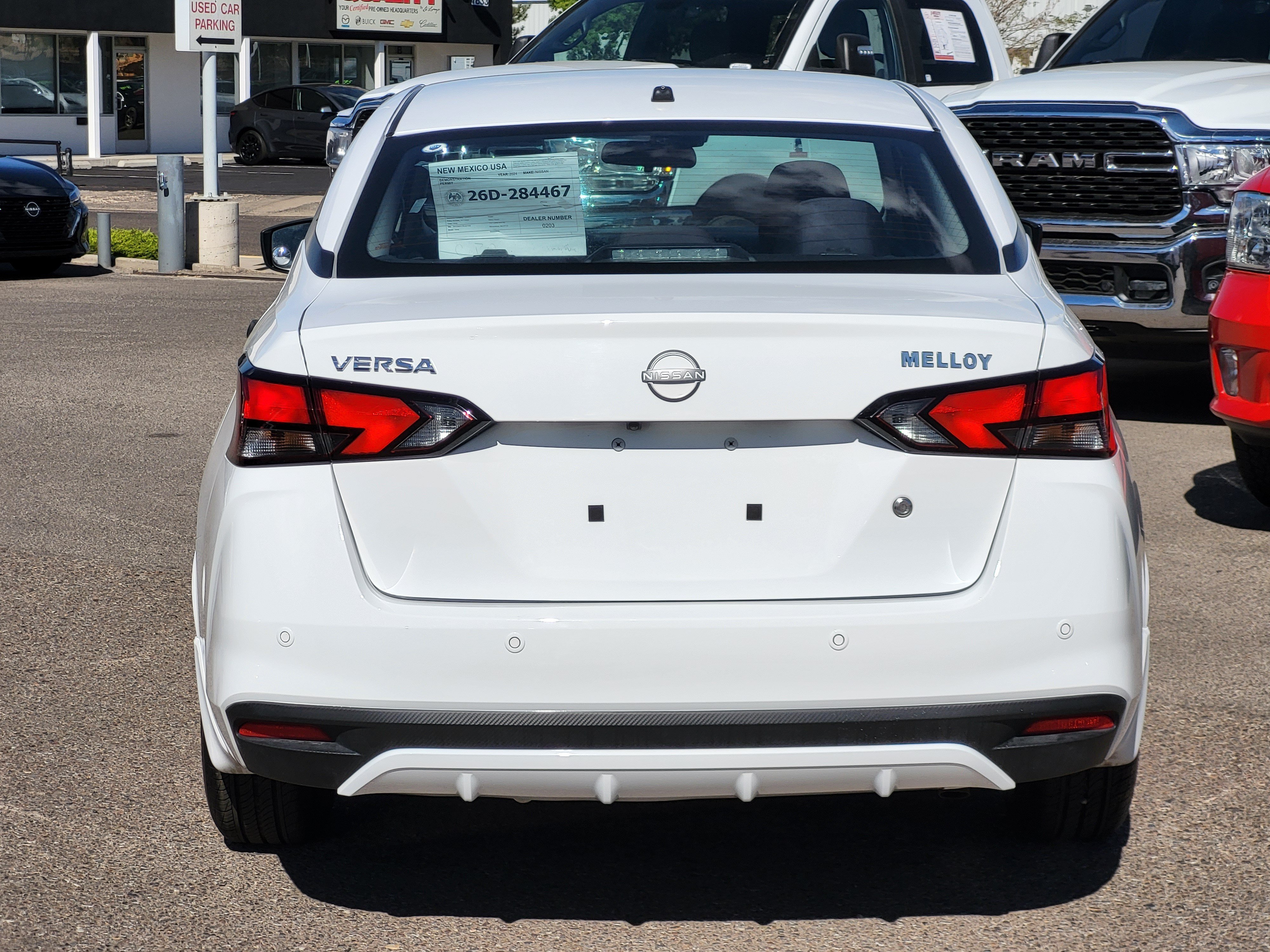 Used 2024 Nissan Versa S w/ Trunk Package FWD image 10