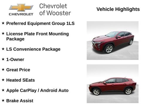 Used 2024 Chevrolet Trax LS w/ LS Convenience Package FWD image 2