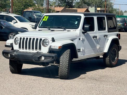 Used 2021 Jeep Wrangler Unlimited Sport AWD/4WD image 4