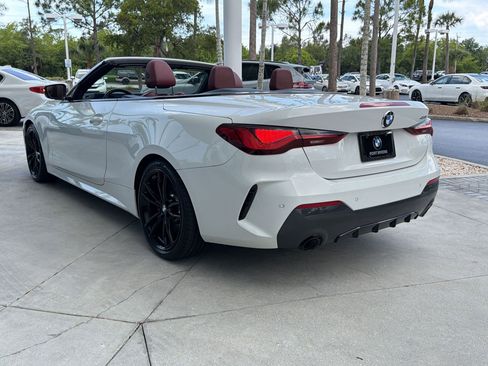 Used 2024 BMW 430i Convertible w/ M Sport Package RWD image 3