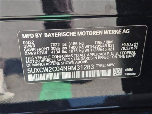 Used 2022 BMW X7 xDrive40i w/ Premium Package AWD/4WD image 26