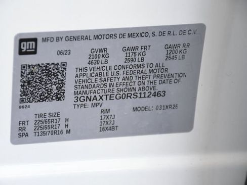 Used 2024 Chevrolet Equinox LT w/ Driver Convenience Package AWD/4WD image 29