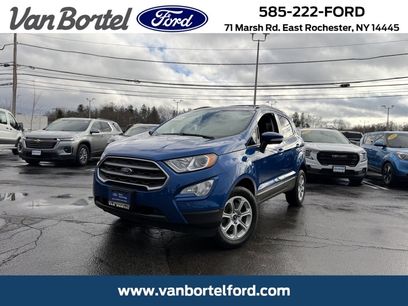 Certified 2022 Ford EcoSport SE w/ SE Convenience Package