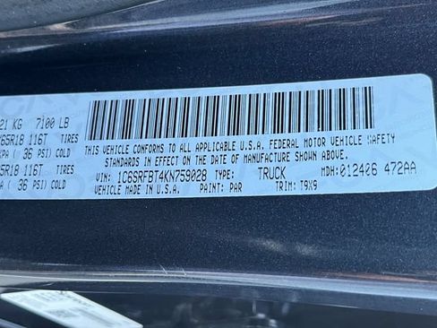 Used 2019 RAM 1500 Big Horn AWD/4WD image 27