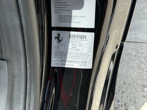 Used 2016 Ferrari 488 Spider RWD image 61