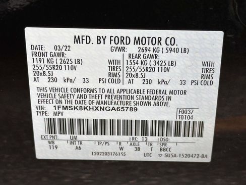 Certified 2022 Ford Explorer ST-Line image 31