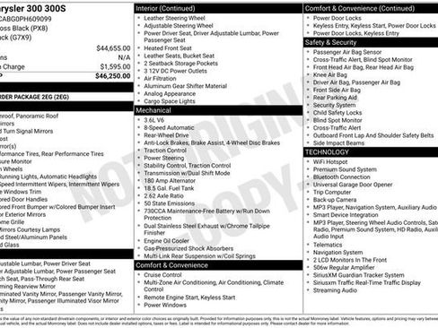 Used 2023 Chrysler 300 S RWD image 31