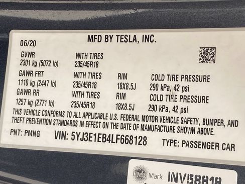 Used 2020 Tesla Model 3 Long Range AWD/4WD image 34