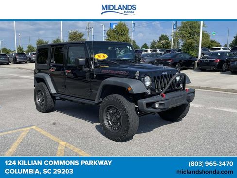 Used 2016 Jeep Wrangler Unlimited Rubicon AWD/4WD image 1