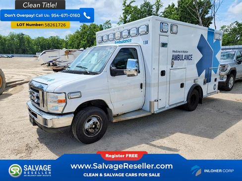 Used 2016 Ford E-350 and Econoline 350 Super Duty w/ Ambulance Prep Package RWD image 1
