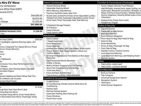 Used 2023 Kia Niro Wave w/ Wave Preserve Package image 3